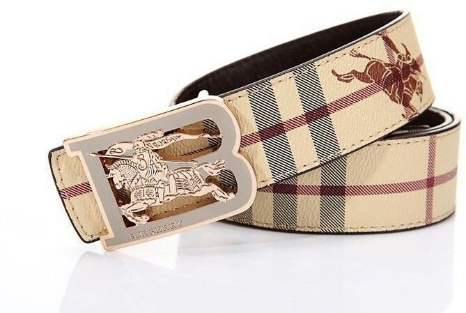 B@rberry Check Belt